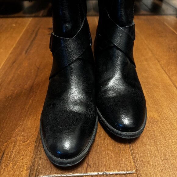 Karl Lagerfeld Paris Black Riding Boots | Size 7 | VGUC - Picture 2 of 8